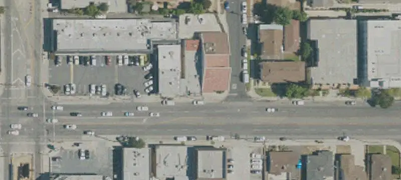 Signalized Corner Shopping Center