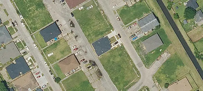 Duplex with Separate Driveways