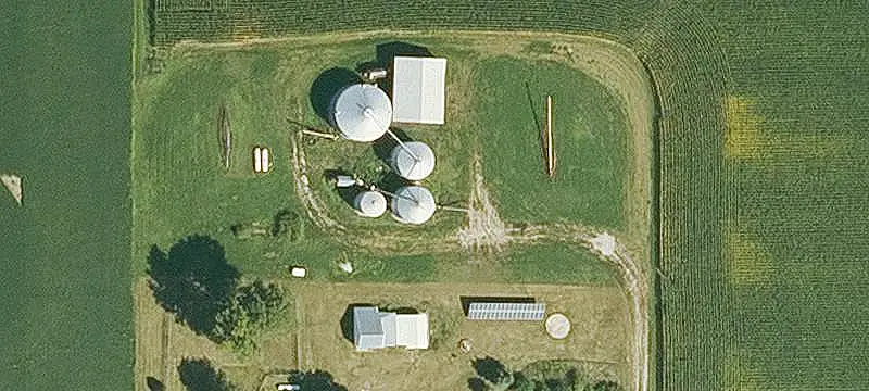 Agricultural Land with Grain Storage