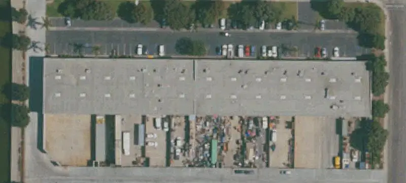 Warehouse with Fenced Yard