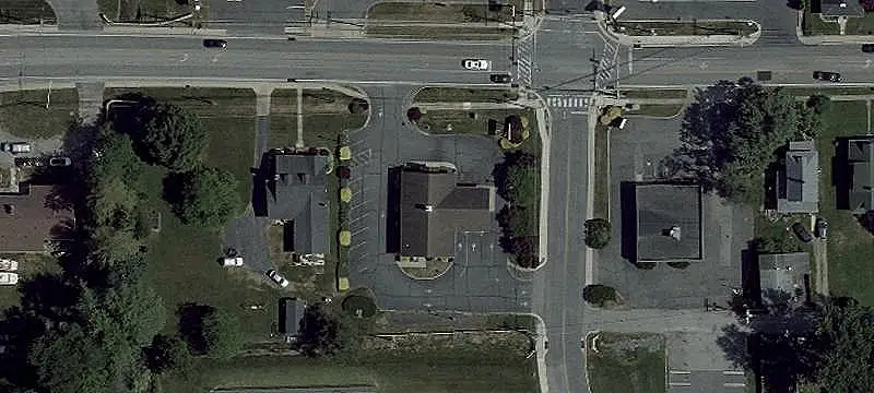 Bank Building with Drive-Through