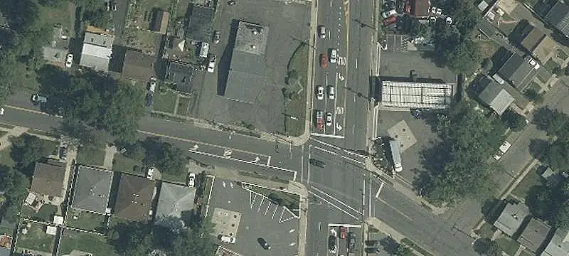 Corner Storefront Retail Building