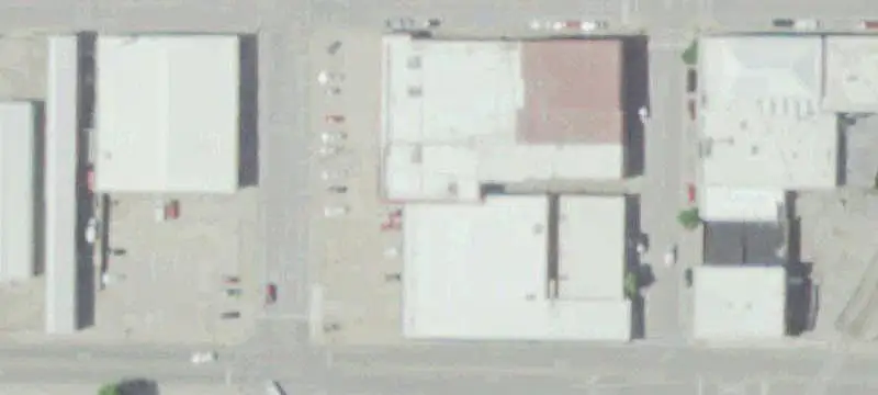 Three-Space Retail Building