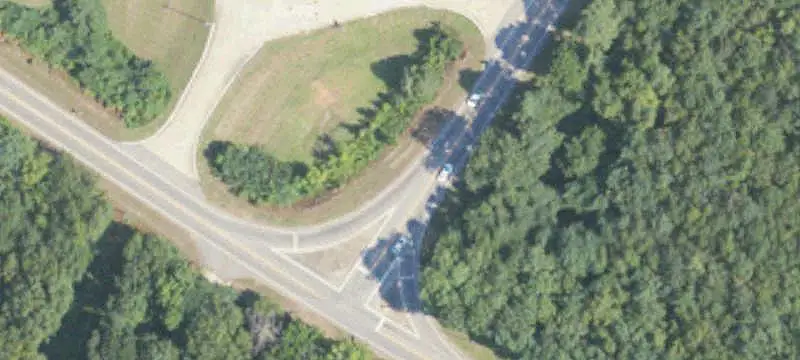 Truck Stop with Diesel Canopy