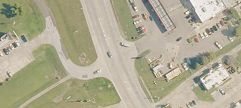 Improved Corner Commercial Land