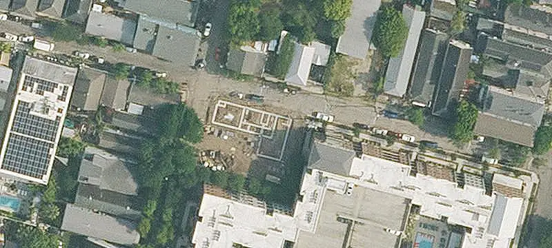 New Mixed-Use Property with Courtyard