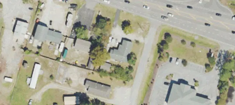 Industrial Land With Metal Building