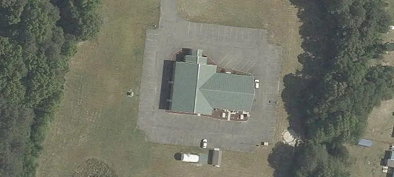 Church Facility with Parking Area