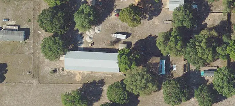 Farm with Clear-Span Metal Building