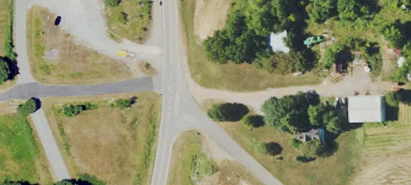 Commercial Land with Metal Building