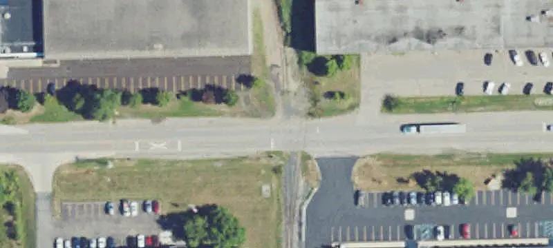 Distribution Center with Rail Spur