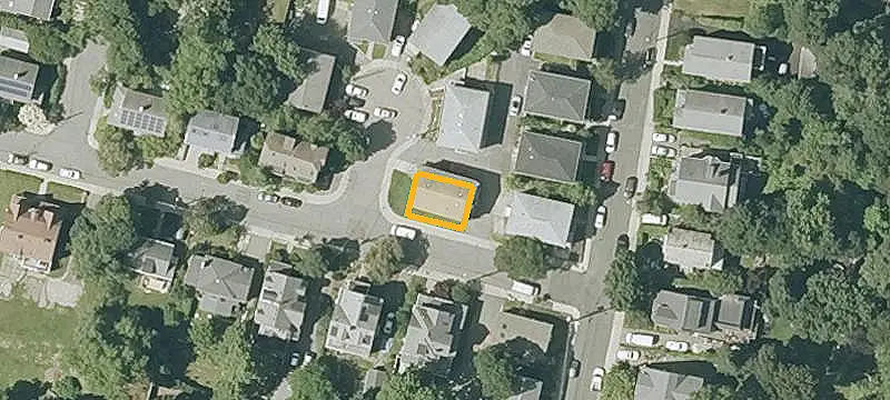 Corner-Lot Duplex with Parking