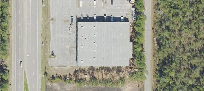 Warehouse Building with High Ceilings