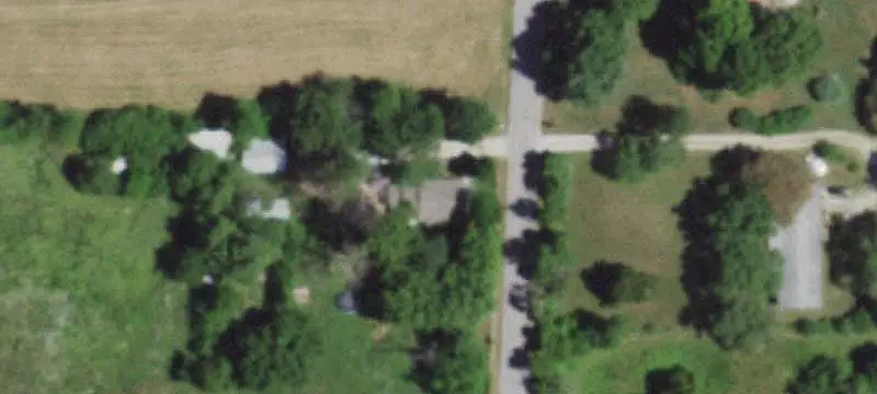 Fenced Farm with Barns