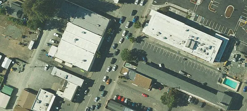 Strip Retail Space with Loading Door