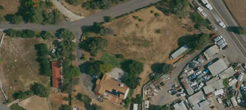 Fenced Commercial Land