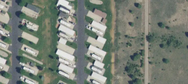 Class A Motorcoach RV Lot