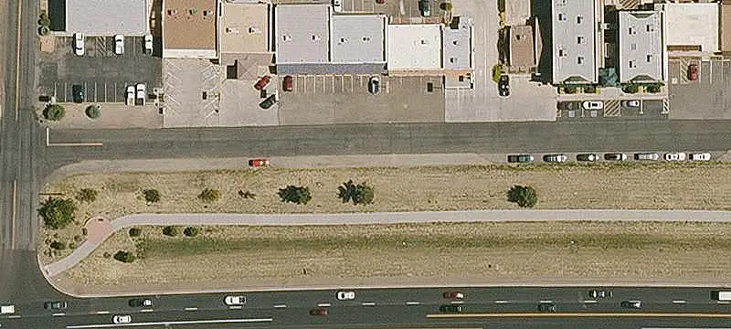 Fenced Commercial Display Yard