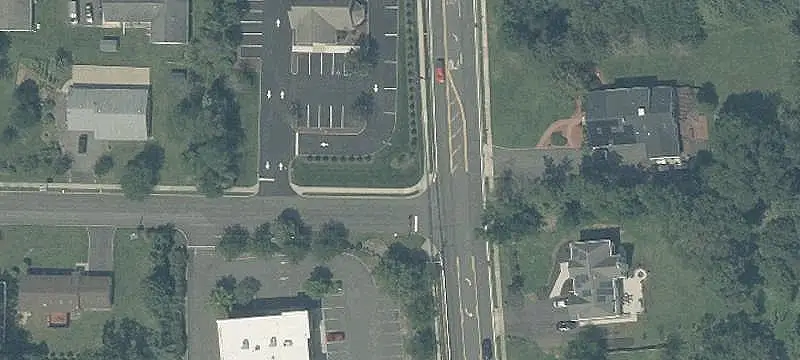 Bank Building with Drive-Through