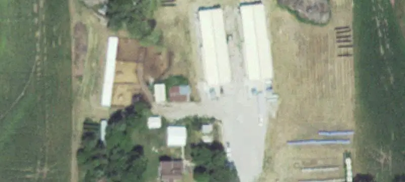 Automated Livestock Farm with Barns