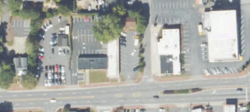 Office Building with Surface Parking