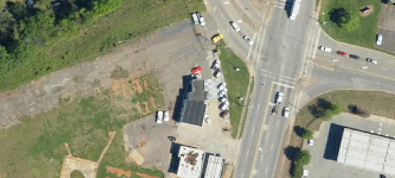 Gas Station With Adjacent Retail