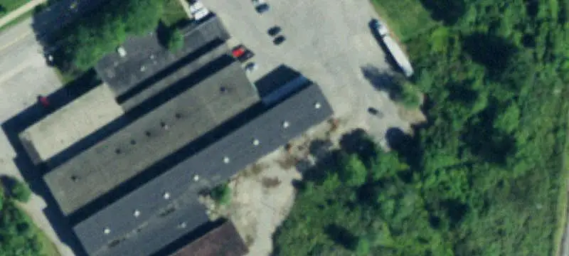 Crane-Equipped Manufacturing Facility