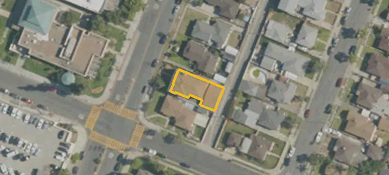 Duplex With Detached 4-Car Garage