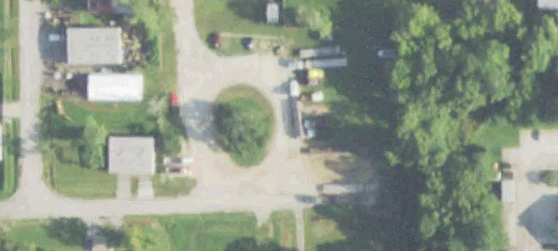 Partially Rocked Industrial Yard