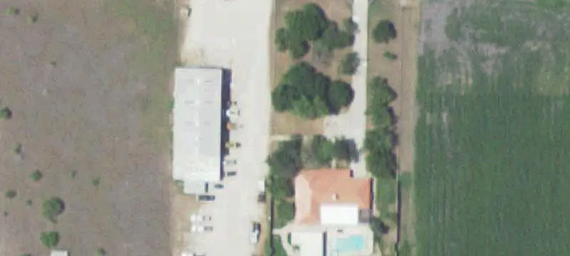 Industrial Warehouse with Ranch Home