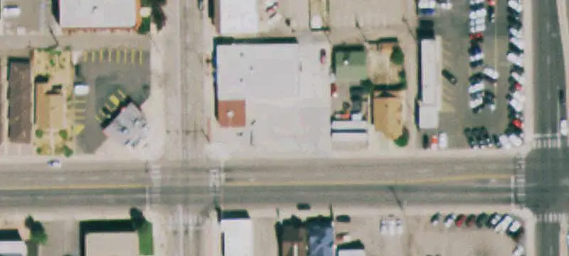 Corner Drive-Through Liquor Store
