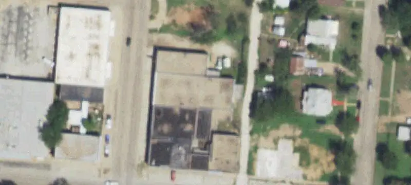 Office Building with Garage Door