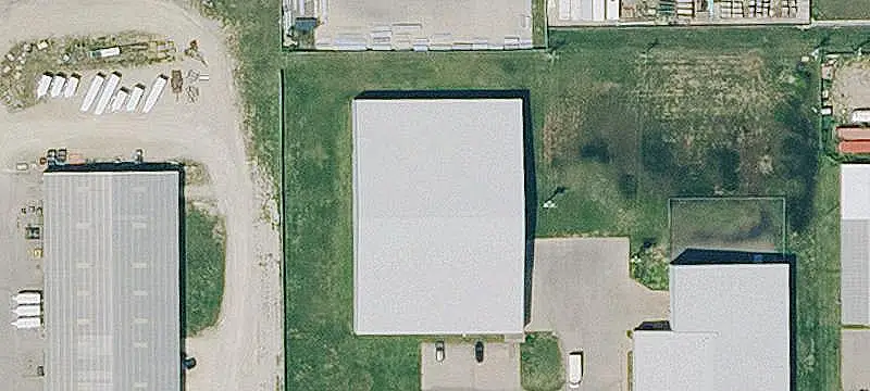 Industrial Warehouse with Heavy Power