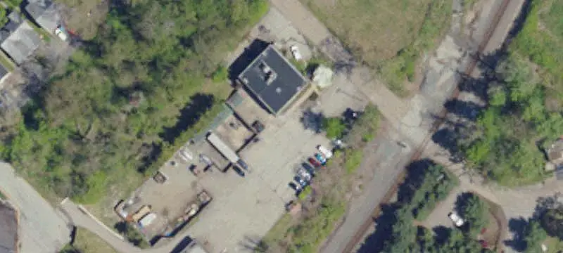 Warehouse With Fenced Yard