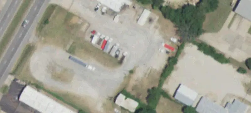 Warehouse with Crane