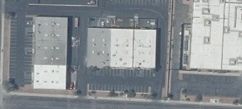 Flex Building with Fenced Loading Area