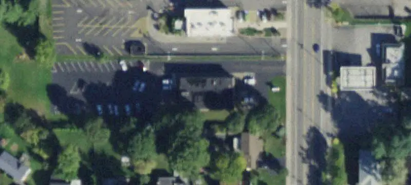 Brick Office Building with Parking