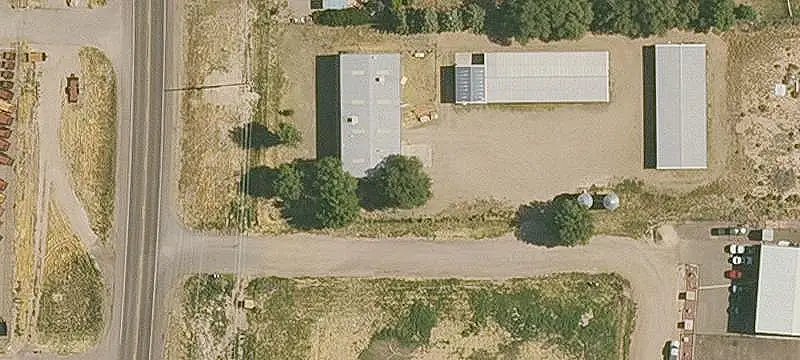 Fenced Commercial Land