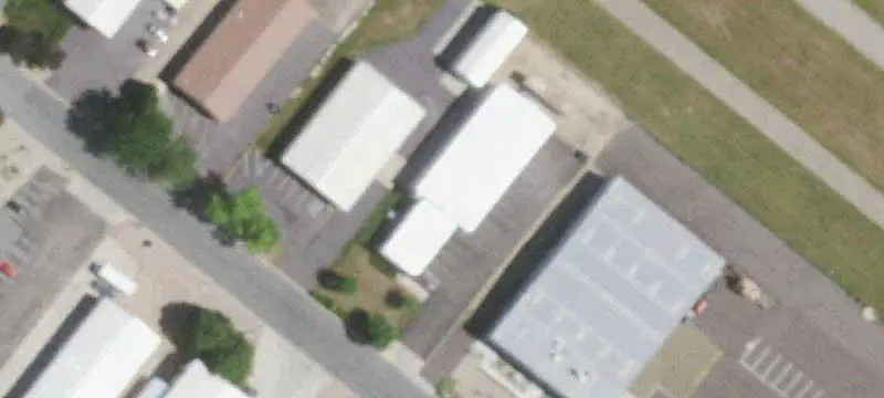 Fenced Flex Building with Overhead Doors