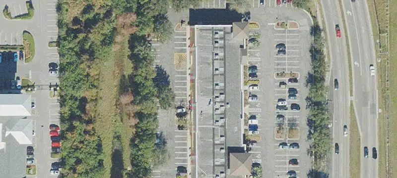 Shadow-Anchored Shopping Center