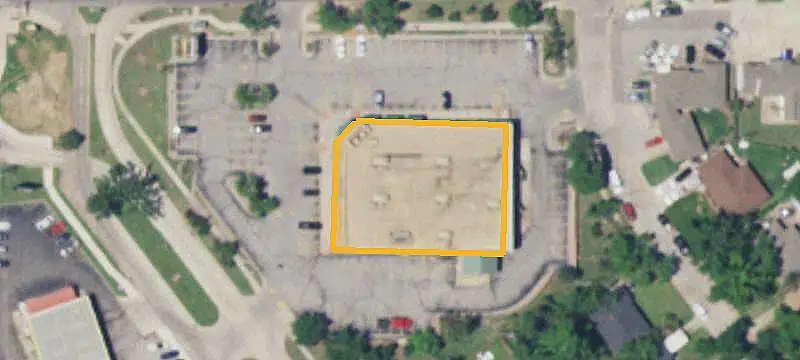 Drug Store Building with Parking