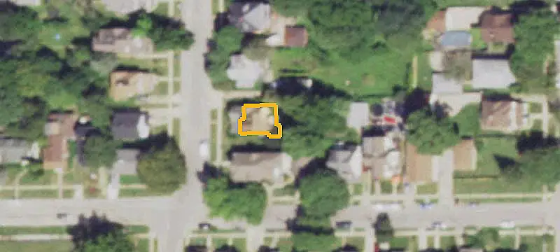 Brick Duplex on Corner Lot