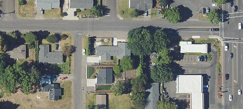 Large Corner-Lot Duplex