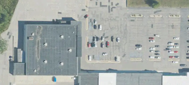 Shopping Center Near Signalized Intersection