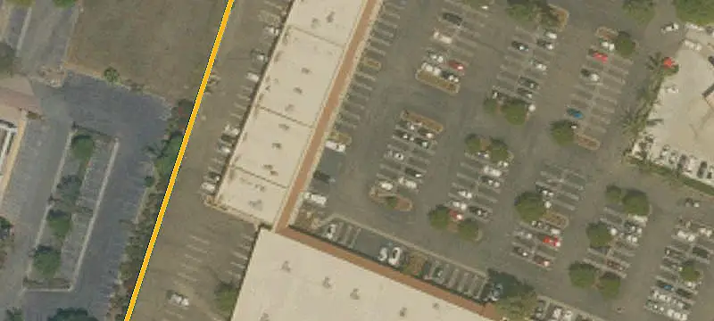 End-Cap Retail Space with Signage