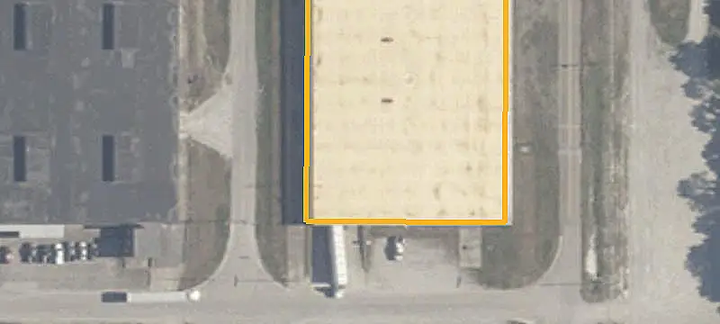 Fenced Warehouse with Loading Docks