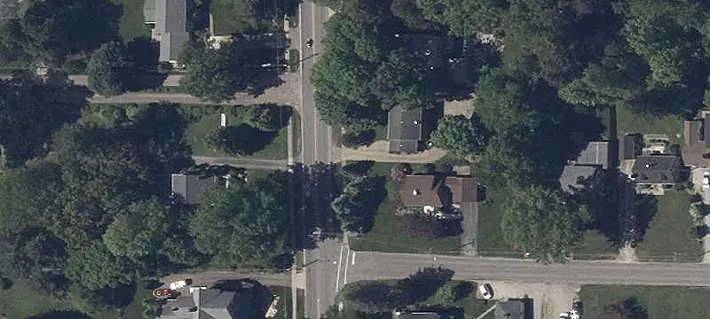 All-Brick Duplex with Garages