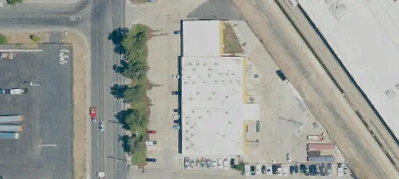 Industrial Warehouse with Fenced Yard