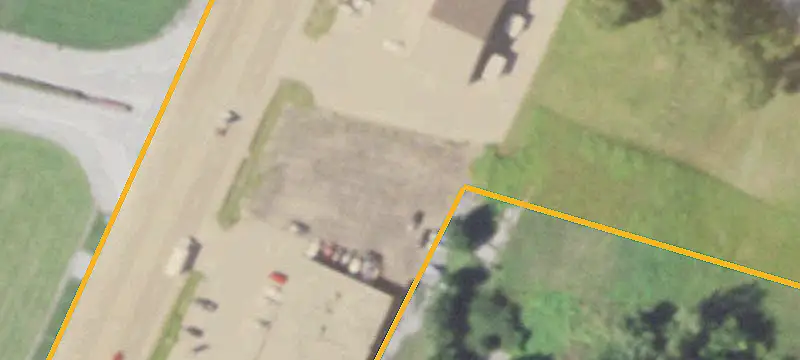 Asphalted Commercial Land