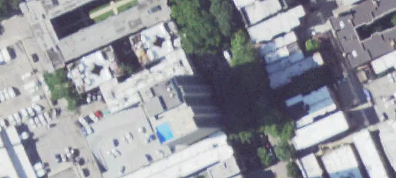 Apartment Building with Rooftop Pool